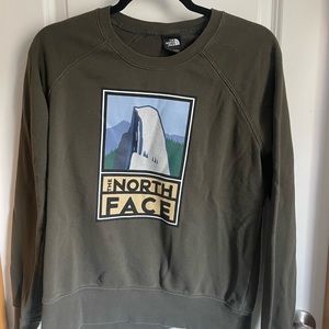 North Face sweatshirt